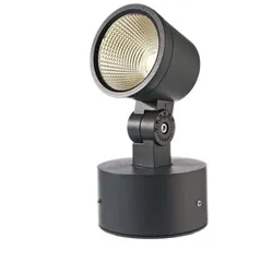 Deko-Light LED Boden- / Wand- / Deckenleuchte Colt 8W COB 470lm 3000K IP65 Schwarzgrau 732108