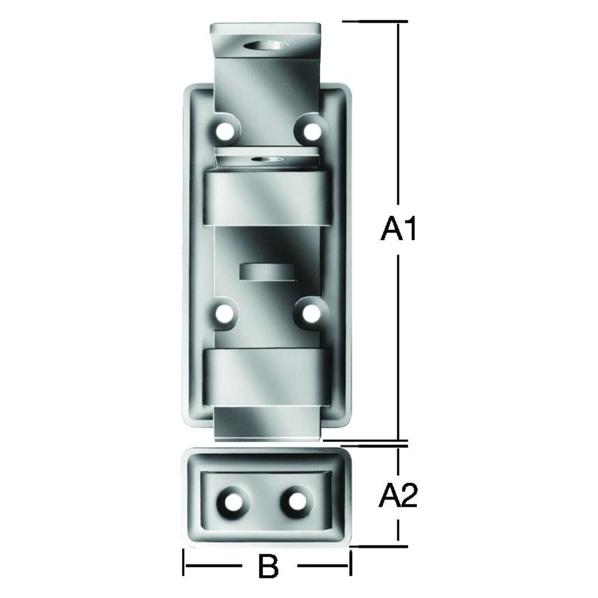 Vormann Sicherheitsriegel 150X48 ger. vz. (230405)