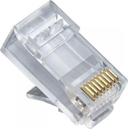 XtendLan UTP RJ45 CAT5e connector, rond, 50µ