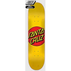 Santa Cruz Classic Dot 7.75" Skateboard Deck yellow Gr. Uni