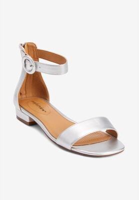 Women's The Alora Sandal by Comfortview in Silver (Size 11 M)