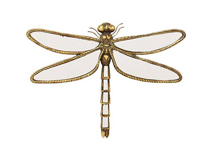 Kare Wanddecoratie Dragonfly Mirror