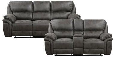 Fremont & Park Regina 2-Piece Manual Reclining Living Room Sofa Set