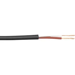 DAP SPC-225 Bühnen-Lautsprecherkabel 2 x 2,5 mm - 100-m-Rolle - schwarze Ummantelung