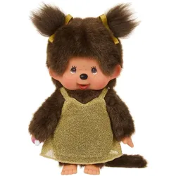 Monchhichi Plüschfigur Glitter Dress Girl gold 20cm (24 cm)