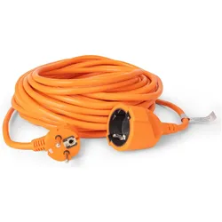 Entac, Verlängerungskabel, Verlängerungskabel 20m orange IP20 (20 m, CEE 7/4)