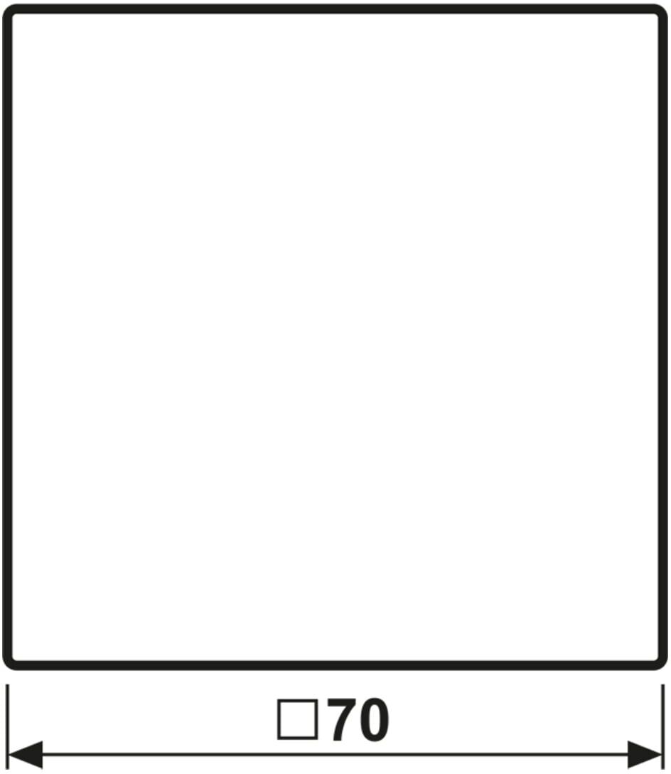 Jung Wippe Taster LS 101 P WW Pfeile (LS101PWW)