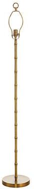 Mina Floor Lamp Base - Antique Brass - Ballard Designs