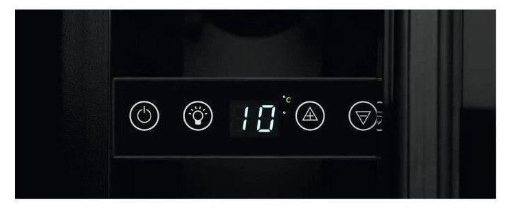 Electrolux ERW0273AOA, Weinkühler mit Kompressor, Integriert, 65 W, Innenbeleuchtung, N-ST, Schwarz
