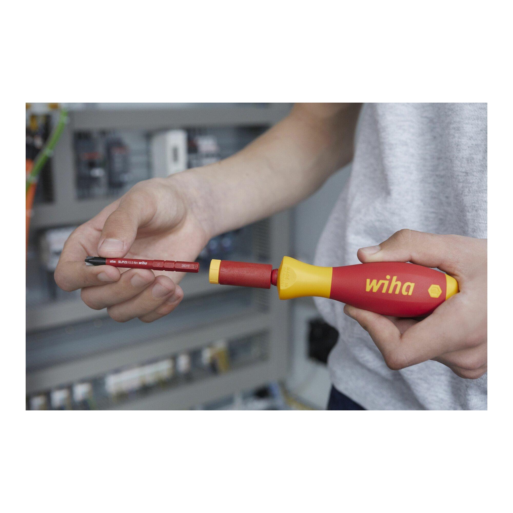 Wiha Drehmoment easyTorque Adapter electric für slimBits und slimVario® Halter 1,2 Nm (46402))