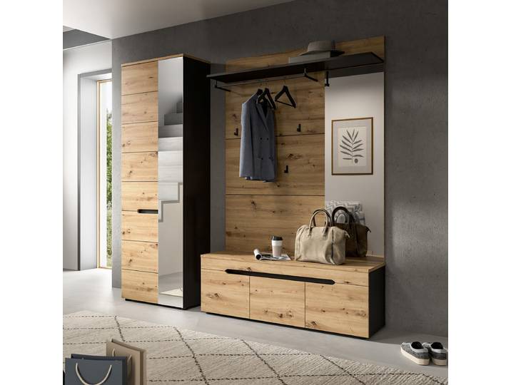 Ensemble composé de vestiaire Canu 3 200cm Marron