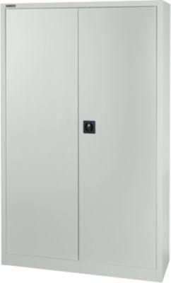 Schäfer Shop Select Materialschrank MS 2412, H 1935 mm, Leergehäuse, lichtgrau 7035/lichtgrau