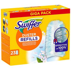 Swiffer Ersatztücher Staubmagnet mit Duft Clean & Fresh, Nachfüllpack, 23 Tücher, 23 Stück