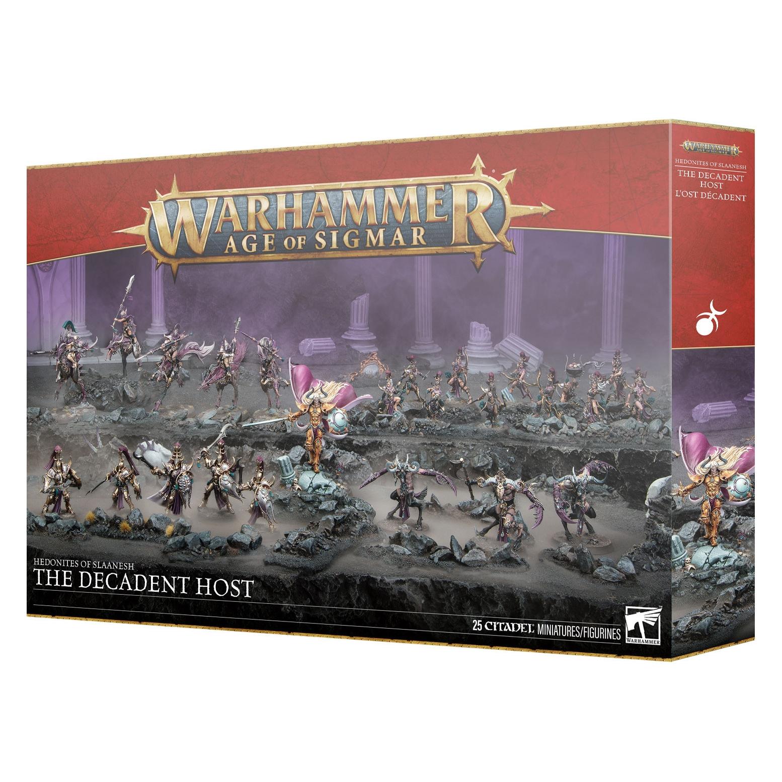Warhammer Fantasy Age of Sigmar - Battleforce: Hedonites of Slaanesh - The Decadent Host (Kunststoff) (99120201257)