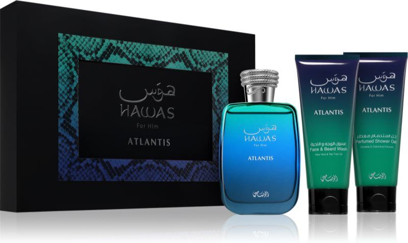 Rasasi Hawas Atlantis coffret cadeau pour homme