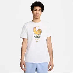NIKE Frankreich Fußball T-Shirt Herren 100 - white S