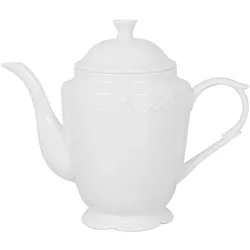 Chic Antique Kaffeekanne Provence, H20/D12 cm / 900 ml, weiß