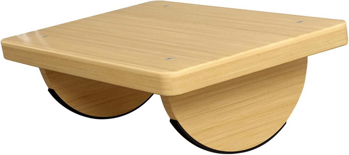 Houten Voetsteun Kruk met Schommel Ontwerp voor Comfortabel Zitten