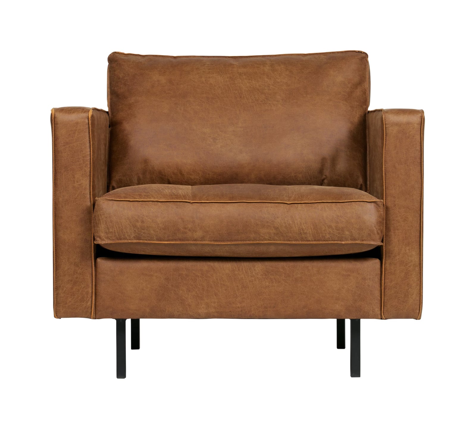 WOOOD Fauteuil Rodeo Classic - Cognac - BePureHome
