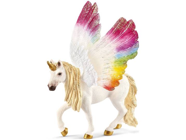 schleich Bayala 70576 Geflügeltes Regenbogeneinhorn
