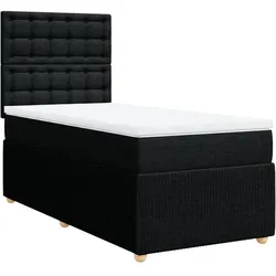 vidaXL, Boxspringbett, Mackenzie (Knöpfe) (80 x 200 cm)