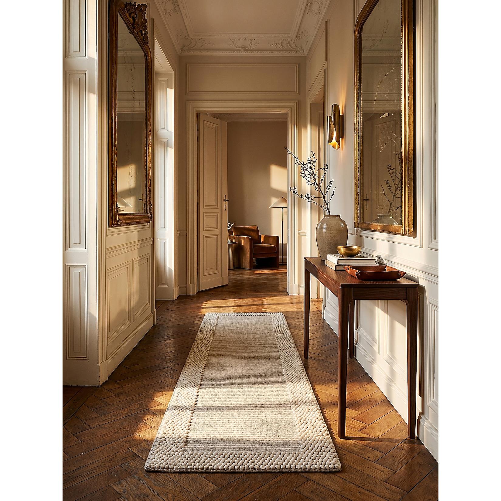 Läufer uni Beige-Natur 60 x 230 cm - MOAT Kadima Design
