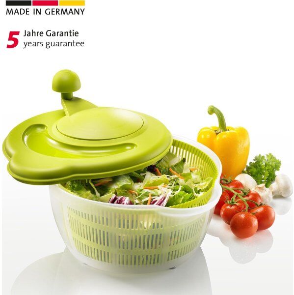Westmark Salatslynge Med Nonslip, Klar/grøn, 5l