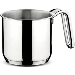 Lagostina Sfiziosa Bollilatte ¥ cm 12, Pfanne + Kochtopf, Grau, Silber