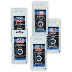 5x Bremsenpaste LIQUI MOLY 3078 Bremsen-Anti-Quietsch-Paste Antiquietschpaste 10g