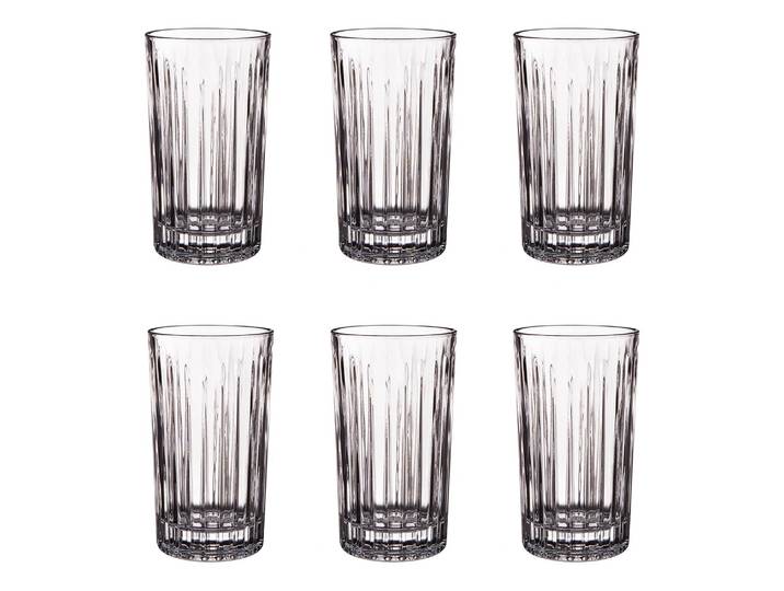 Longdrinkglas 6er-Set Ø 8cm Durchsichtig/Durchsichtig