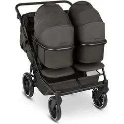 ABC Design, Kinderwagen, Bayamo Zwillingswagen mit 2 Babywannen (0 Monate - 4 Jahre)