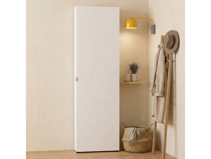 Prehnite - Armoire Polyvalente 1 Porte\, Blanc Brillant\, Italy