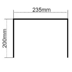 ISOLED Montagebügel für LED Hallenleuchte MS 250W ISO-114397