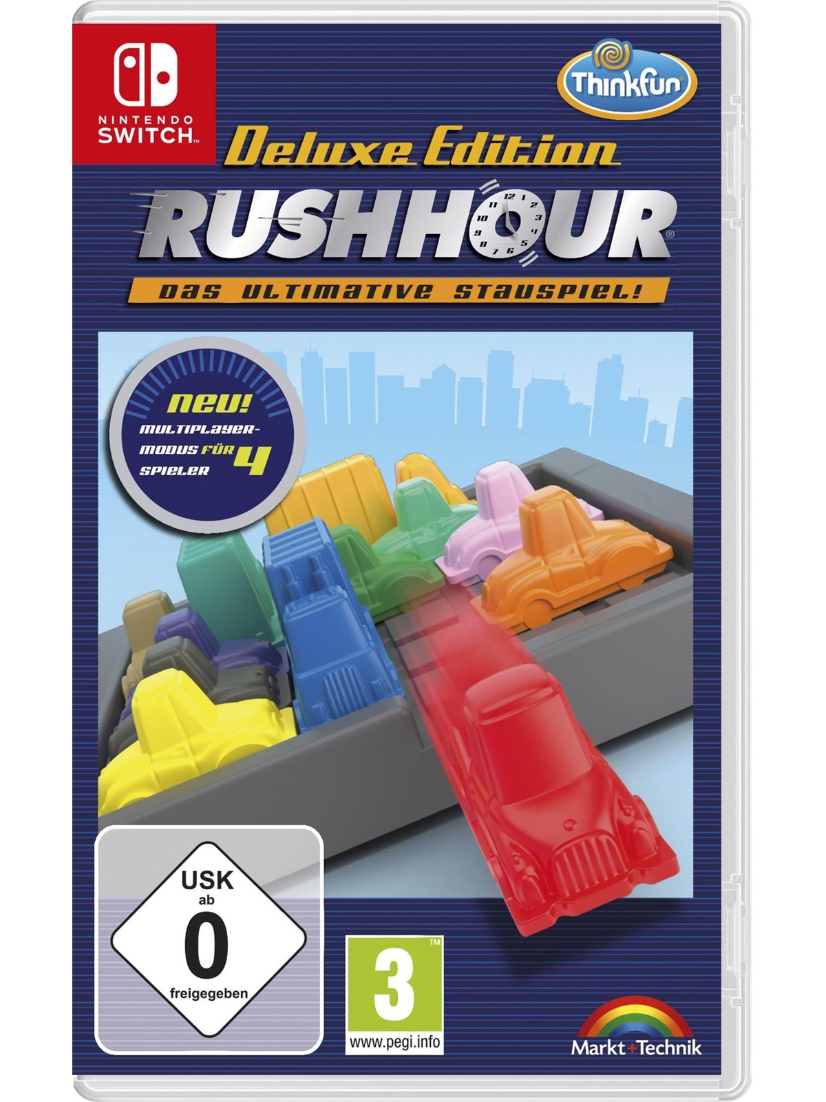 Rush Hour (Deluxe Edition) (Code in a Box) - Nintendo Switch - Puzzle - PEGI 3