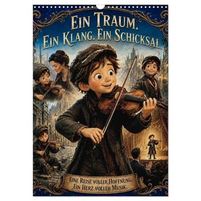 Ein Traum. Ein Klang. Ein Schicksal. (Wandkalender 2027 DIN A3 hoch), CALVENDO Monatskalender