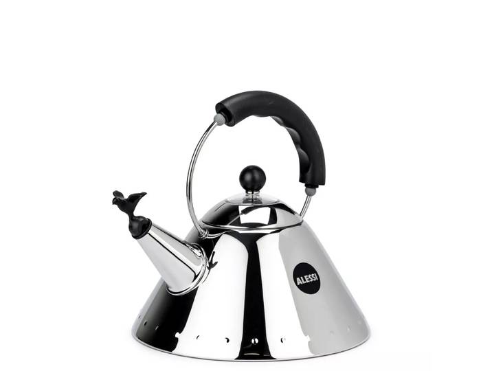 Alessi - Wasserkessel, Black, 25cm