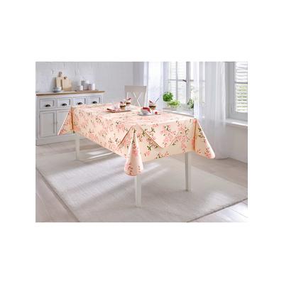 Tischdecke Gr. 2, rosa (rosé), B:110cm L:140cm, Tischdecken, Tischdecke