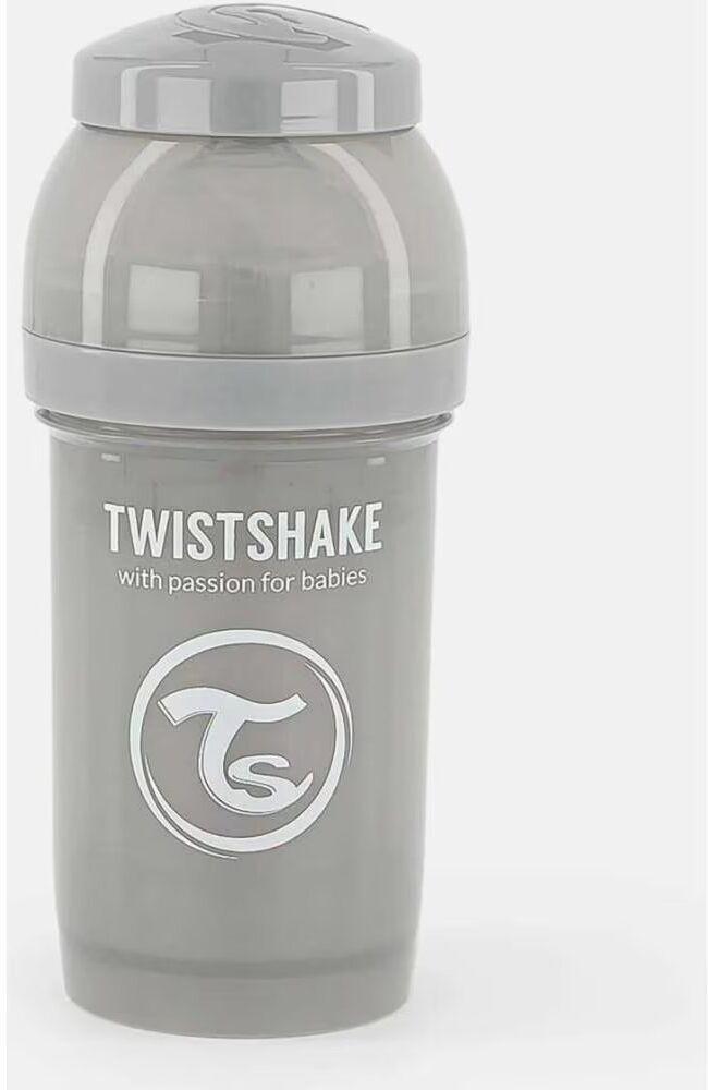 Biberón Twistshake Gris Para Bebés 180ml Unisex