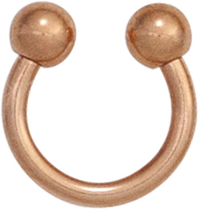 Nasenpiercing JOBO, rosa (roségoldfarben), Piercings, Damen, Edelstahl, Edelstahl roségoldfarben