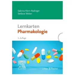 Klem-Radinger:Lernkarten Pharmakologie, Schulbücher von Stefanie Weber, Sabrina Klem-Radinger