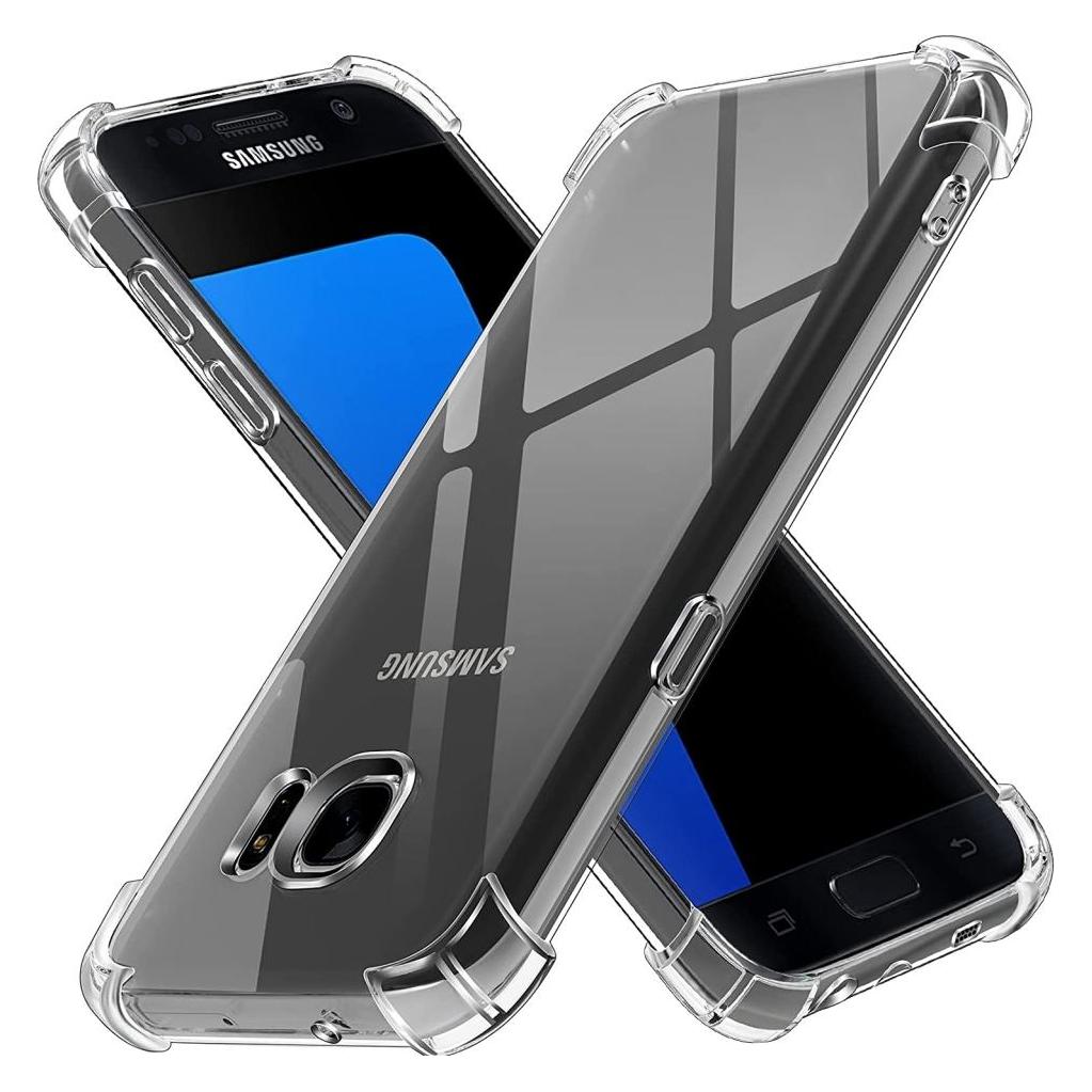 Screenguard Samsung Galaxy S7 Hülle Crystal Soft Airbag Bumper (Samsung Galaxy S7) (00031263)