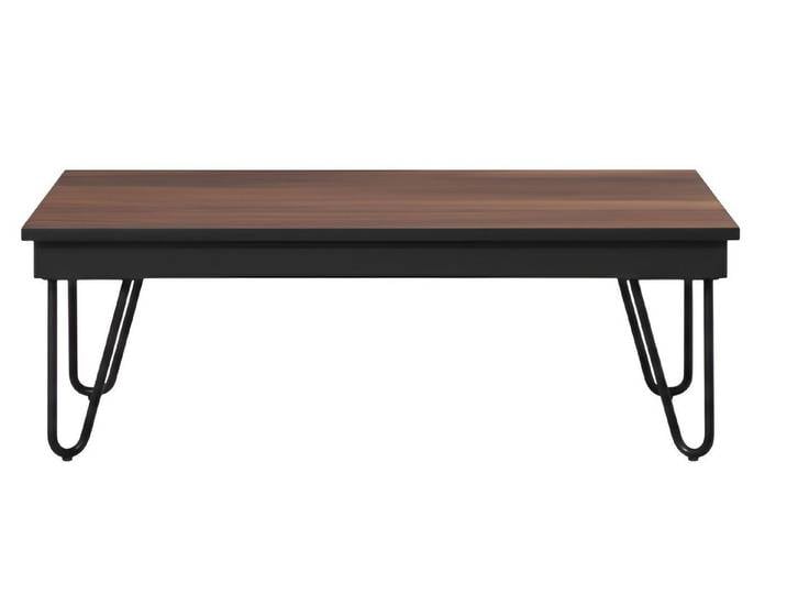 JVmoebel Couchtisch Stilvoller Couchtisch Modernes Interieur Haarnadelbeine Holzrahmen