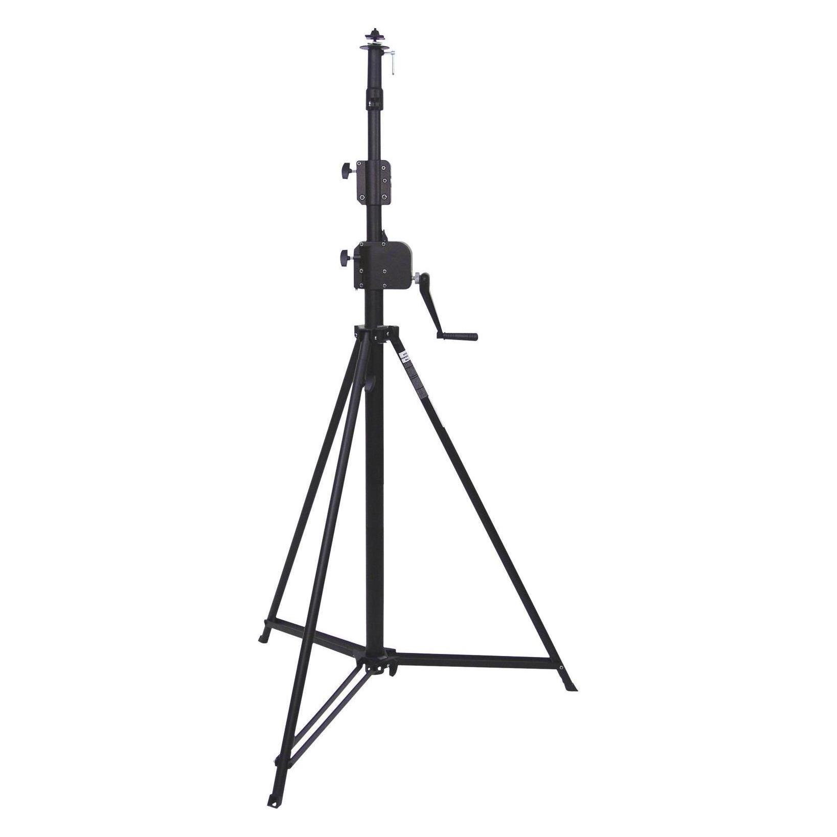 Eurolite STW-370A Lichtstativ inkl. Kurbel Belastbar bis Gewicht:35 (370 cm, 35 kg) (60000820)