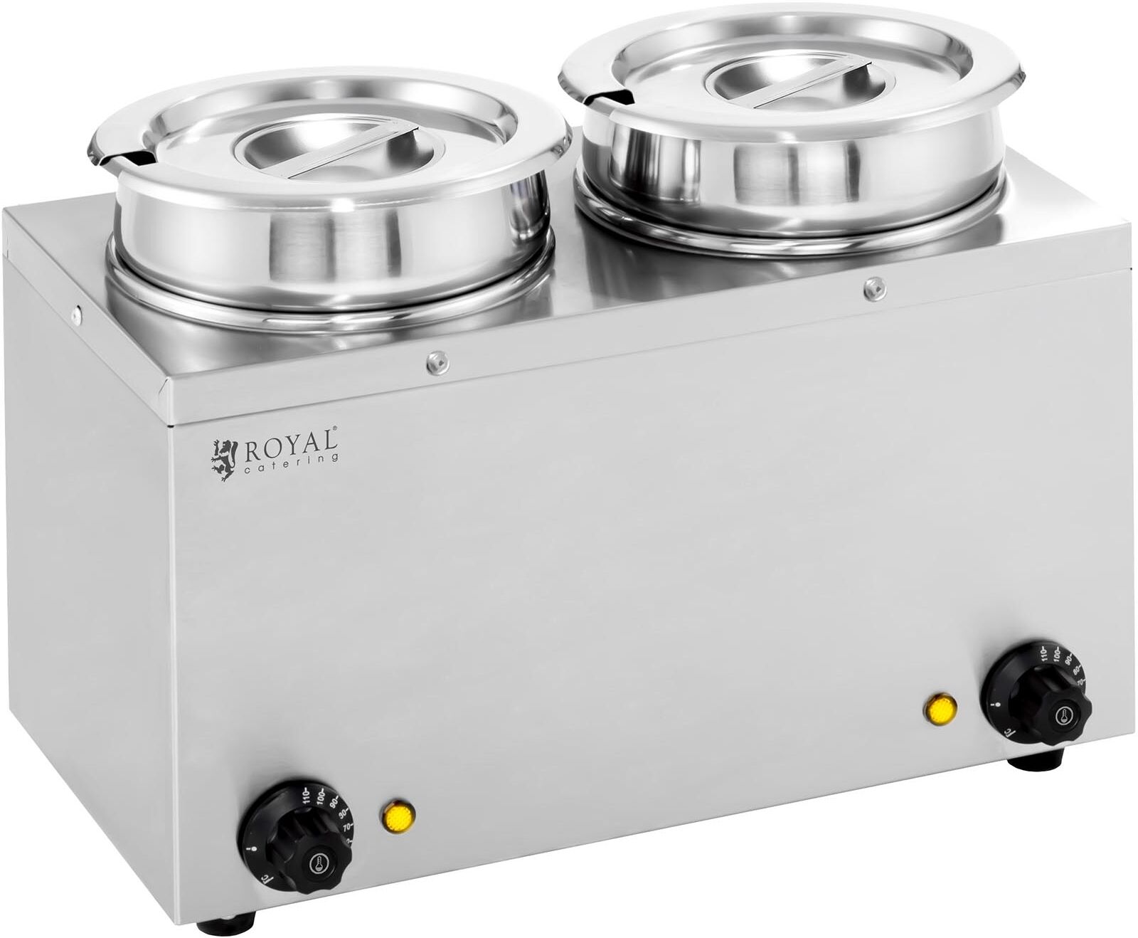 Royal Catering Suppenstation - 2 x 3,2 L - 400 W RCBM-2/4R