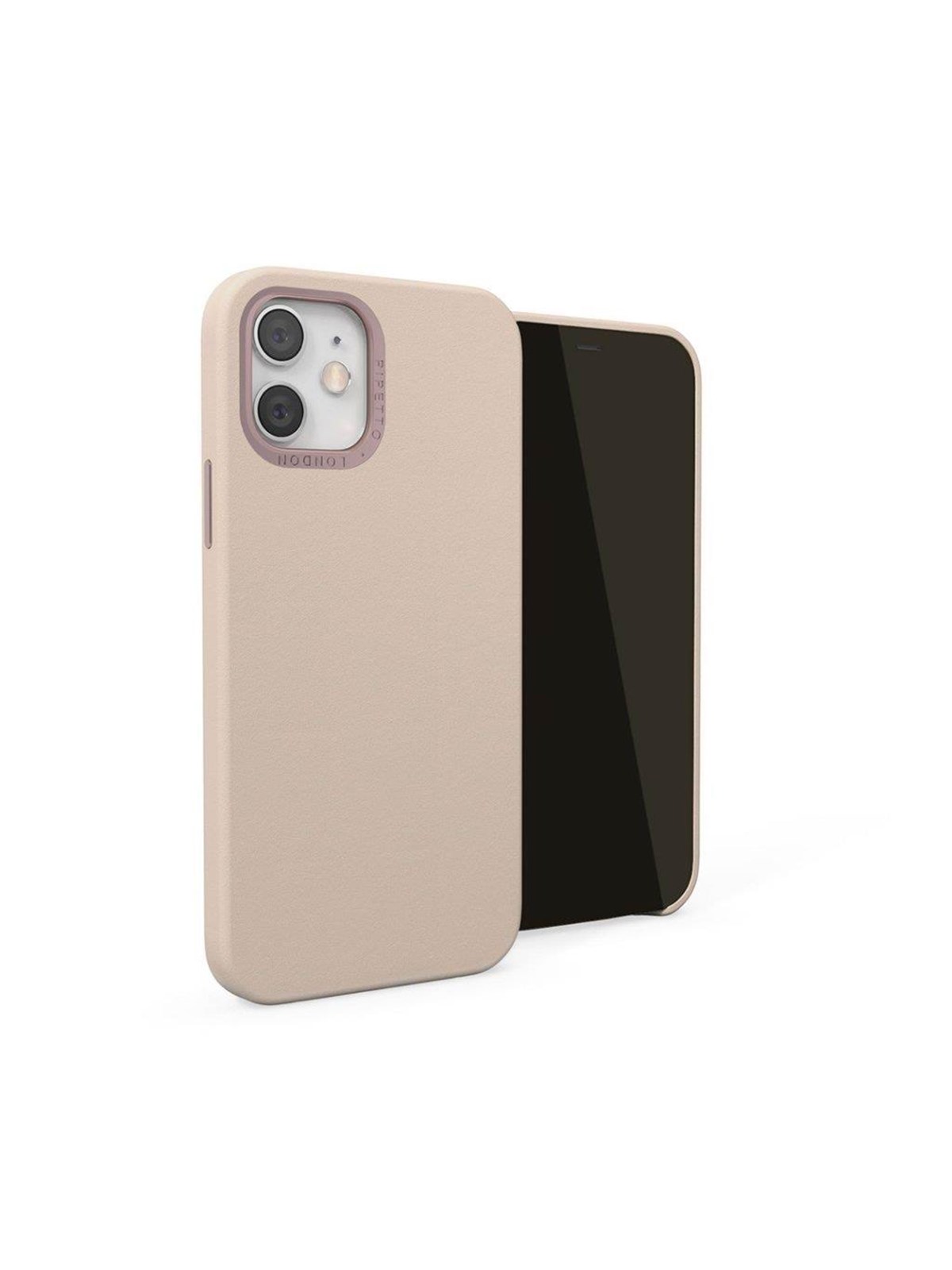 Pipetto Magnetic Leather Case for iPhone 12/12 Pro - with magnetic holder