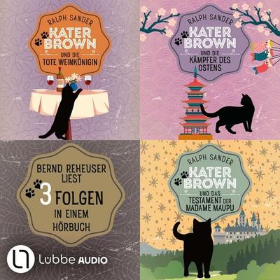 Kater-Brown-Sammelband: Folge 2-4 - Drei Folgen in einem Hörbuch (Nur bei uns!) - Ralph Sander, Audio, 9783754021996