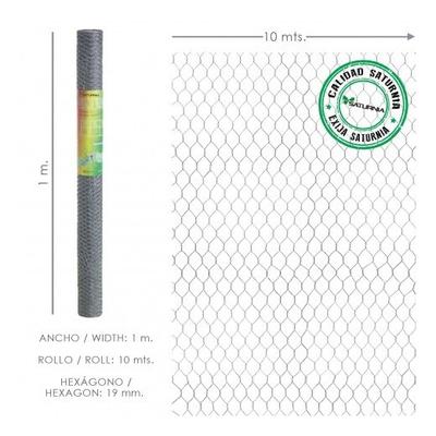 Dreifaches Torsionsgitter 19 / Breite 100 cm. Rolle 10 Meter für den Hausgebrauch