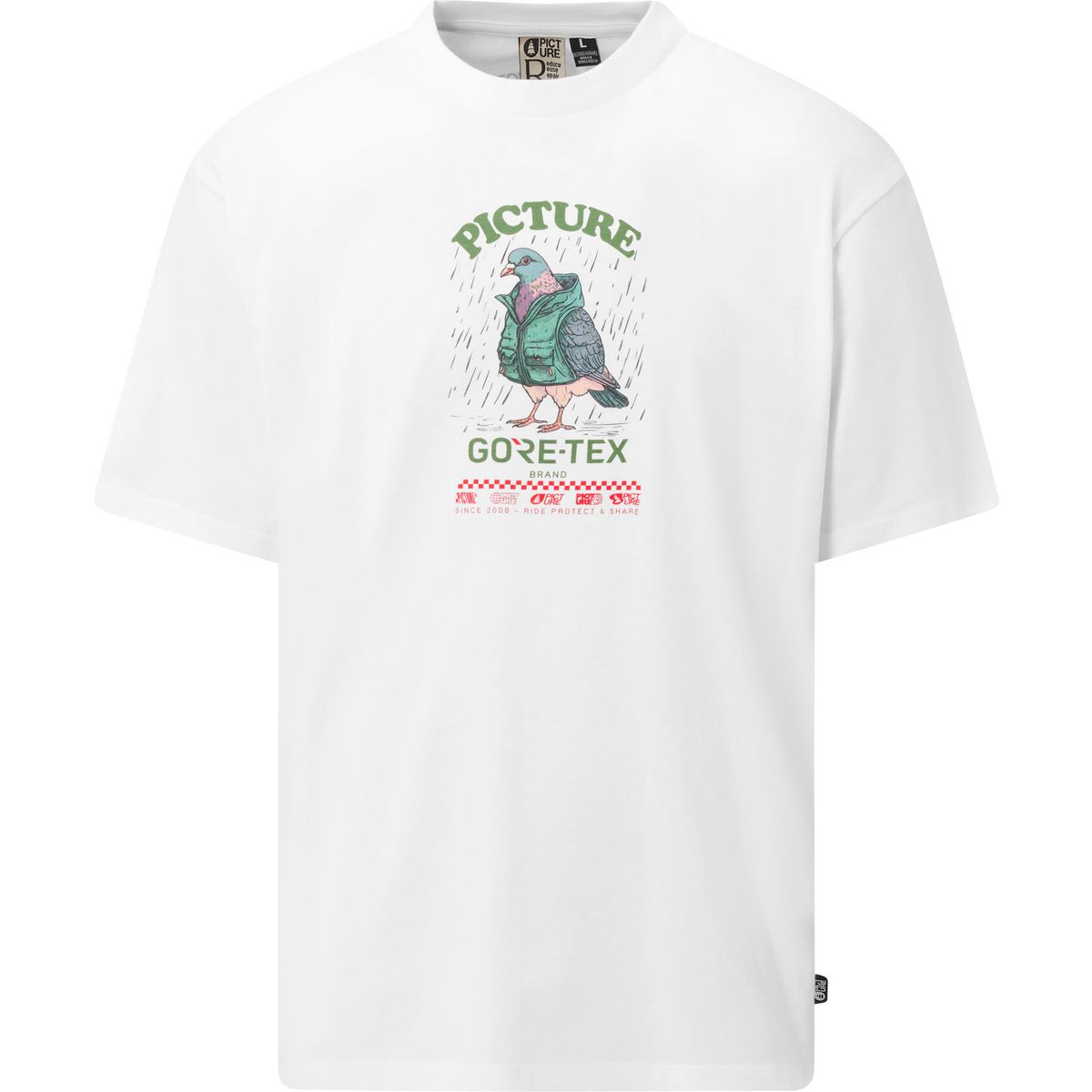 Picture X GTX Tee (B) XL MTS1379BWhiteXL