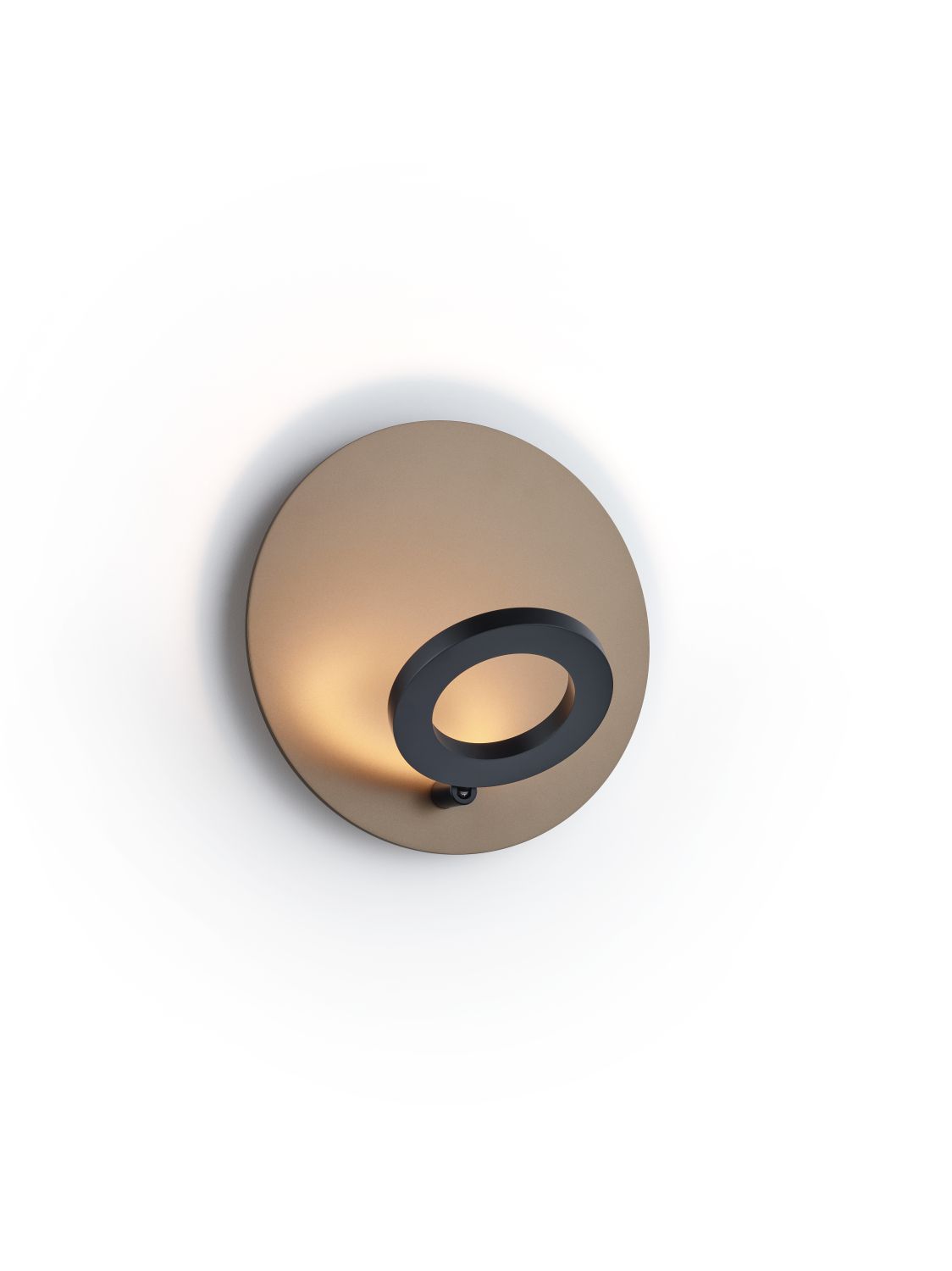 GKS Knapstein LED-Wandleuchte MEGGI Bronze/schwarz 21.853.37 4250035833340