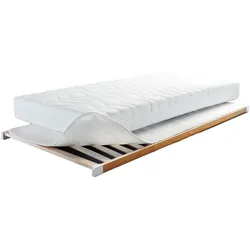 Matratzenunterlage (BL 100x200 cm) - weiß - BL 100x200 cm